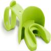 Markwort Vettex Doubleguard Mouthguard for Football, Lacrosse, Braces - Breathable Mouth Guard with Lip Protection and Strap - Youth, Lime view 1