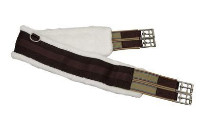 Horse Fare Products Comfy Fleece English Girth with Double Elastic (44")