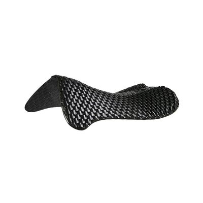 Acavallo Respira Air Release Soft Gel Pad & Back Riser Black, One Size