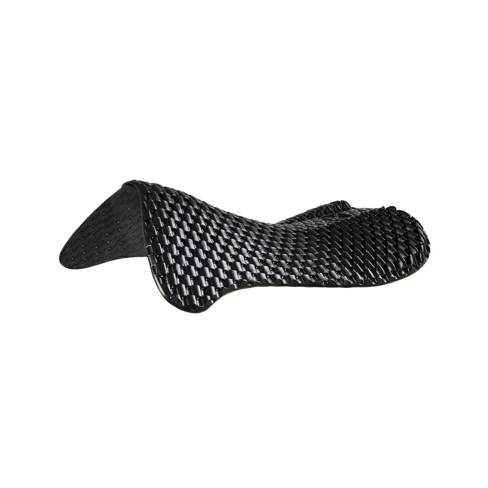 Acavallo Respira Air Release Soft Gel Pad & Back Riser Black, One Size