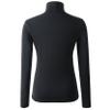 HieasyFit Women's Cotton Basic Thermal Turtleneck Pullover Top Black XL view 2