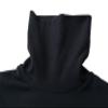 HieasyFit Women's Cotton Basic Thermal Turtleneck Pullover Top Black XL view 4
