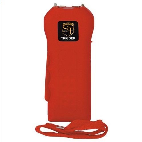 Safety Technology International, Inc. 18 Million Volt Rechargeable Trigger STUN Gun (Red)