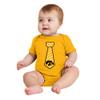 UGP Campus Apparel YC24 - Iowa Hawkeyes Necktie Infant Creeper Bodysuit - 18 Month - Gold view 4