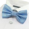 Bow Tie Packages for Wedding and Formal Events, Pre-Tied (Set of 3, Baby Blue) view 2
