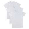Fruit of the Loom mens 3-pack Breathable Crew T-shirt Underwear, Regular - White, Small US view 1
