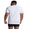 Fruit of the Loom Men's 3-Pack Breathable Crew T-Shirt, White Ice - Tall Sizes, 2X-Large view 3