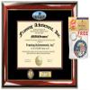 Boston College Diploma Frame Campus Picture BC with Personalized Engraved Custom Degree Frame Insignia Certificate Framing Document Case Graduation Gift College Holder view 1
