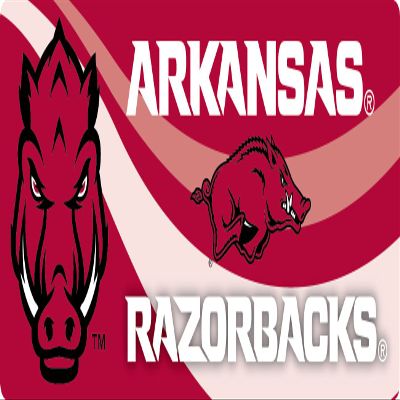 Arkansas Razorbacks Bumper Sticker Officially Licensed Collegiate Product