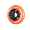 Rollerex VXT500 Inline Skate Wheels 8-Pack - 85A Durable Roller Blade Wheels for Indoor & Outdoor Skating - Fits Standard 608 Bearings (Sunrise Orange, 80mm) view 2