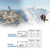 Upgraded Version of Walk Traction Ice Cleat Spikes Crampons,True Stainless Steel Spikes and Durable Silicone,Boots for Hiking On Ice & Snow Ground,Mountian. view 4