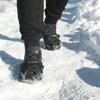 Upgraded Version of Walk Traction Ice Cleat Spikes Crampons,True Stainless Steel Spikes and Durable Silicone,Boots for Hiking On Ice & Snow Ground,Mountian. view 2