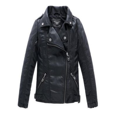 Stesti Winter Jacket for Toddler Boys Motorcycle Jacket Leather Winter Jacket for Teens Boy (5, Black)