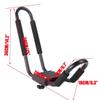 XMT-MOTO J-Bar 2 Pairs Universal Kayak Canoe Top Mount Carrier Roof Rack Boat SUV Van Car view 2