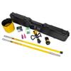 Notch Big Shot Deluxe Kit Includes 2 x 4 ft. Fiberglass Poles, Big Shot Head, Big Shot Tubing & Trigger Launch, 200 x 3mm Throwline, 10oz & 12oz. Throw Weights, Heavy-Duty Carrying Case (SET1025) view 1