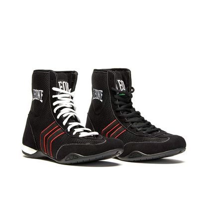 LEONE 1947 Unisex's CL188 Boxing Ankle Boots, Black, 39 EU