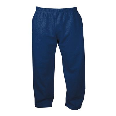 C2 Sport Open Bottom Sweatpants with Pockets M Navy