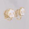 Cute Small Clouds Smile Shape Clip on Earrings Without Piercing Fashion Cuff Ear Clip (Clouds) view 2