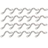 uxcell 316 Stainless Steel 4mm Thick Shape Fixed Buckle Pad Eye Plate 20pcs view 1