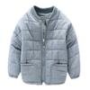 Winter Jacket for Toddler Boys Casual Baseball Jacket Winter Coat for Baby Boy (6, Grey) view 1