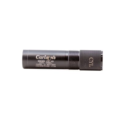 Carlson's Choke Tubes 20 Gauge Compatible for Beretta Benelli Mobil [ Cylinder | 0.620 Diameter ] Blued Steel | Blued Sporting Clays Choke Tube | Made in USA