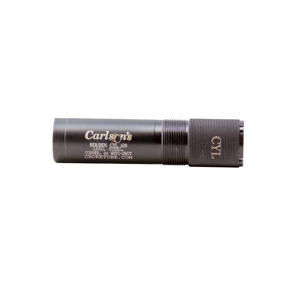 Carlson's Choke Tubes 20 Gauge Compatible for Beretta Benelli Mobil [ Cylinder | 0.620 Diameter ] Blued Steel | Blued Sporting Clays Choke Tube | Made in USA