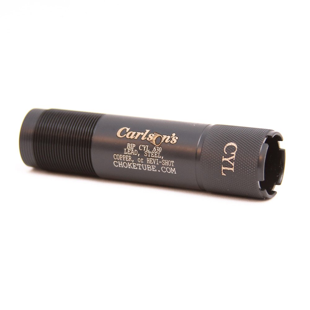 Carlson's Choke Tubes 20 Gauge for Browning Invector Plus [ Cylinder | 0.630 Diameter ] Blued Steel | Blued Sporting Clays Choke Tube | Made in USA
