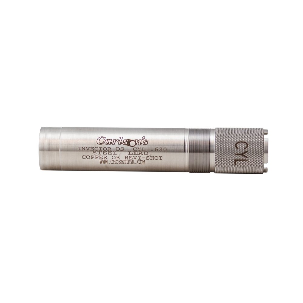 Carlsons Choke Tubes 20 Gauge for Browning Invector DS [ Cylinder | 0.630 Diameter ] Stainless Steel | Sporting Clays Choke Tube | Made in USA