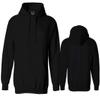 0021. Vintage American Flag United States of America Military us USA Patriotic Style Sweatshirt Pullover Hoodie (Black, X-Large) view 1