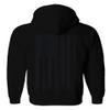 0021. Vintage American Flag United States of America Military us USA Patriotic Style Sweatshirt Pullover Hoodie (Black, X-Large) view 3