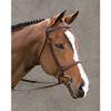 Suffolk Dover Saddlery Single Crown Hunter Bridle - Brown, Horse-F/S view 2