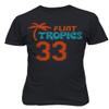 KINGS SPORTS Flint Tropics Jackie Moon 33 Semi Pro Basketball Men's T Shirt (Black,L) view 2