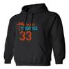 KINGS SPORTS Flint Tropics Jackie Moon 33 Semi Pro Basketball Men's Hoodie Sweatshirt (Black,4XL) view 3