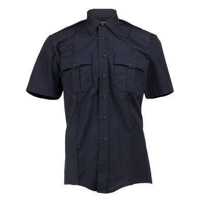 Elbeco Tek3 Short Sleeve Poly/Cotton Twill Shirt, Navy - G934-XL