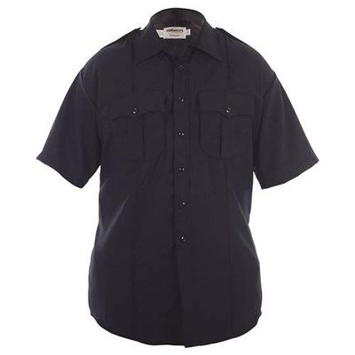 Elbeco Mens, Navy, Distinction Short Sleeve Shirts - 8840N-16