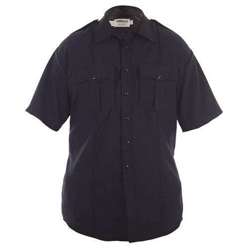 Elbeco Mens, Navy, Distinction Short Sleeve Shirts - 8840N-16
