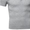 Casual Premium Quality Short Sleeve Various Style Polo Top Grey3 Size M view 4