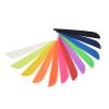 GPP 100PK 3 inch Plastic Arrow Vane TPU Fletchings for DIY Arrow Archery Bow,Blue view 4