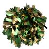 Metallic Cheerleader Cheerleading Pom Poms 6 inch 1 Pair (Kelly Green/Gold) view 1