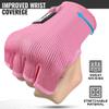 WYOX Hand Wraps Inner Gloves for Kickboxing, Hand Protection for Punching Bag Boxing Glove Liners, Muay Thai, Speed Bag Gloves, Wrist Wrap Training Gloves for Under Mitts & Elasticated view 2