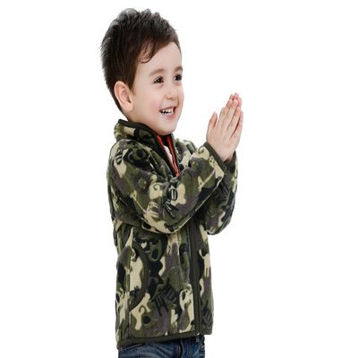 Stesti Winter Jacket for Toddler Boys Fleece Camouflage Jacket Winter Coat for Baby Boy (8T, Camouflage 1)