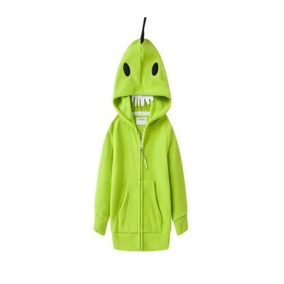 Stesti Winter Jacket for Toddler Boys Fleece Warm Lovely Jacket Winter Coat for Baby Boy (5T, Frog)