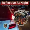 Collectible Patriotic Decals (4in,12pack), Share Your Support with Our Vinyl Home of The Free Because of The Brave Stickers for Your Home, Car, Cases and More, Souvenir Gifts for Patriotic Americans view 2