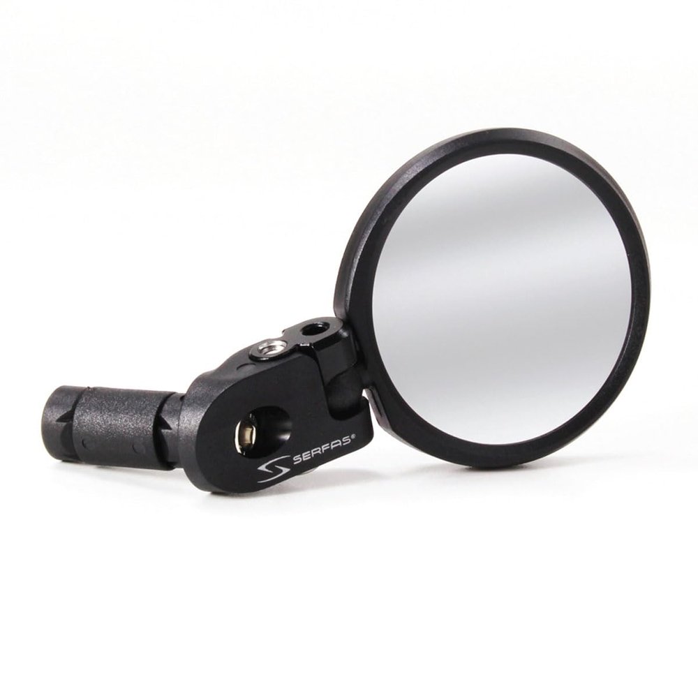 Serfas MR-3 62mm Glass Lens Bicycle Handlebar Mirror