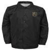 Outerstuff NHL Vegas Golden Knights Youth Boys Bravo Coaches Jacket, Large(14-16), Black view 1
