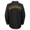 Outerstuff NHL Vegas Golden Knights Youth Boys Bravo Coaches Jacket, Large(14-16), Black view 3
