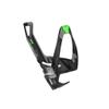 Elite Cannibal Xc Glossy Bottle Cage, Black/Green Graphic view 1