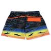Skechers Boys' Microtwill Trunks Swim Shorts, Rainbow Sharks, 4 view 2