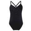 Freebily Kids Girls Sleeveless Spaghetti Straps Gymnastics Leotard Ballet Dance Unitard Sport Biketard Yoga Bodysuit Swimwear Black 8-10 Years view 1