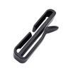 12pcs Webbing Ending Clip Adjust Buckle Connect Quick Slip Keeper for Molle Webbing Tactical Backpack Belt (2 inch (50mm)) view 2